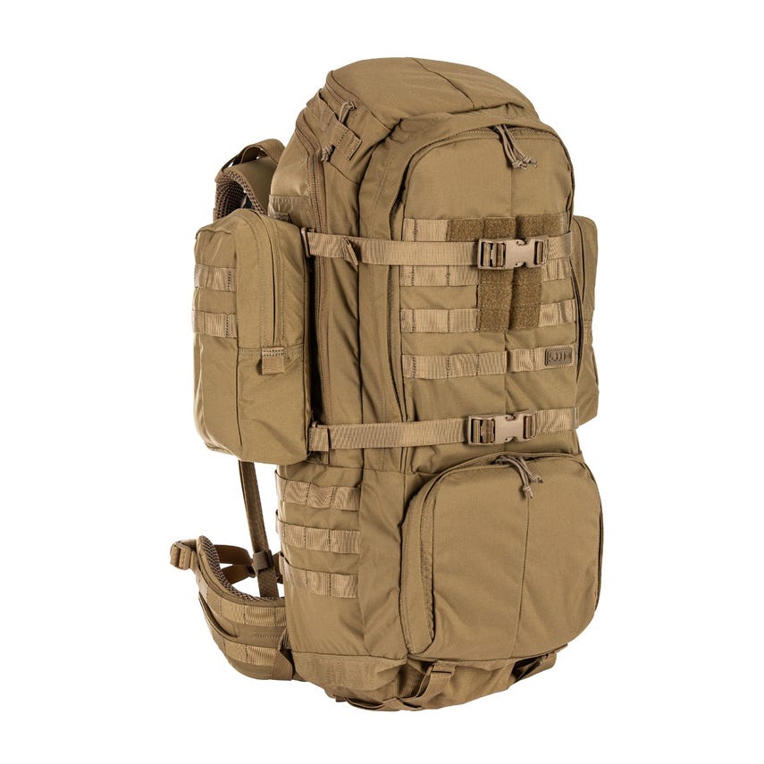 กระเป๋าสะพายหลัง 5.11 RUSH100 Backpack 60L สำหรับเดินป่า กลางแจ้ง ขนาดใหญ่