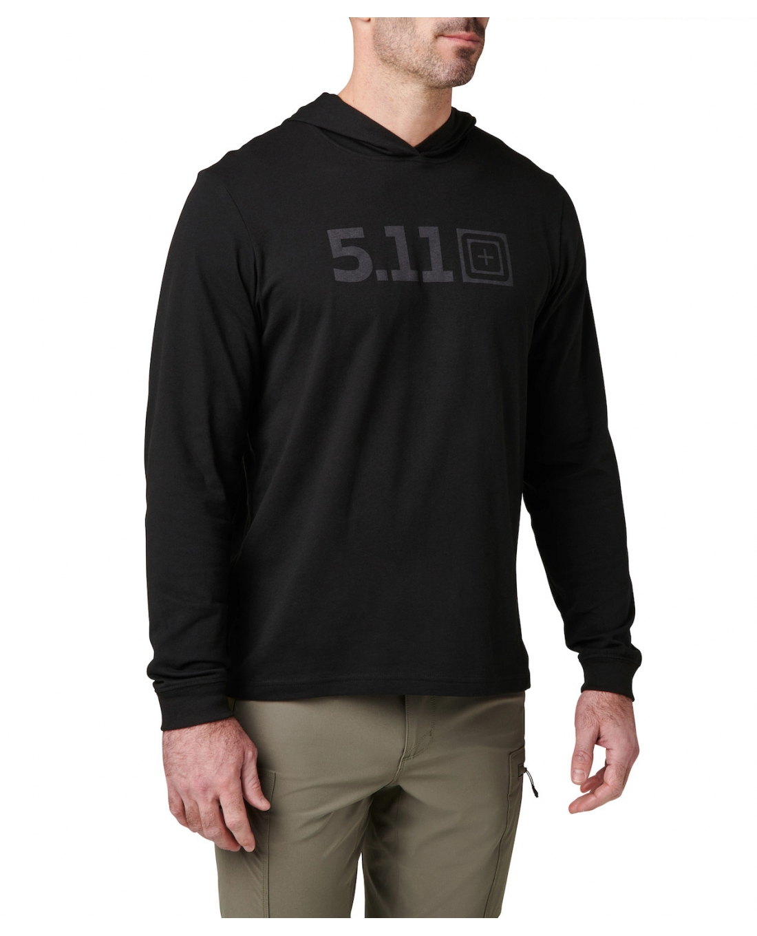 เสื้อฮู้ดแขนยาว ฮู้ดผู้ชาย 5.11 - Hooded Long Sleeve Tee เสื้อกันลม ป้องกันUV