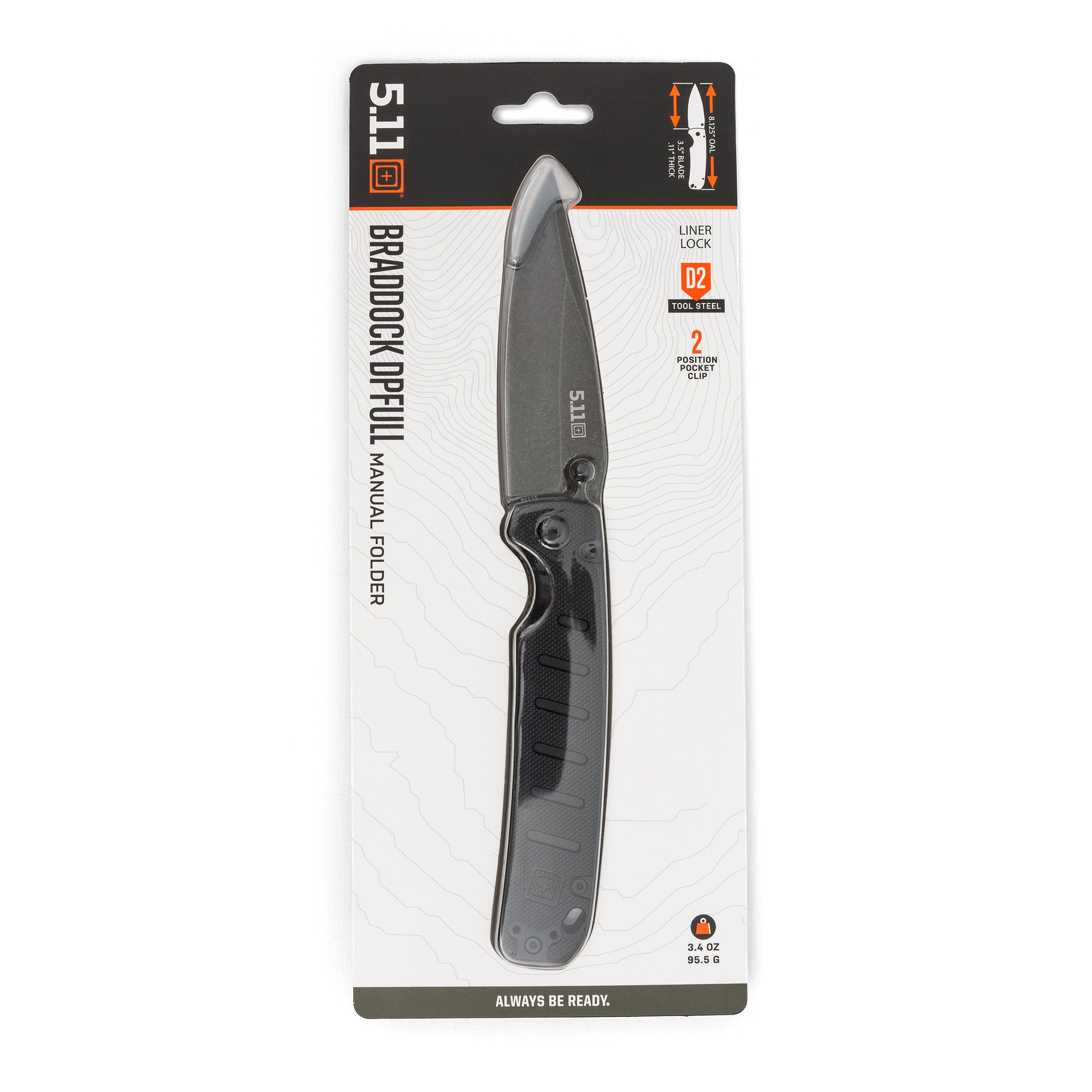 มีดพับ 5.11 Braddock DP Knife Full