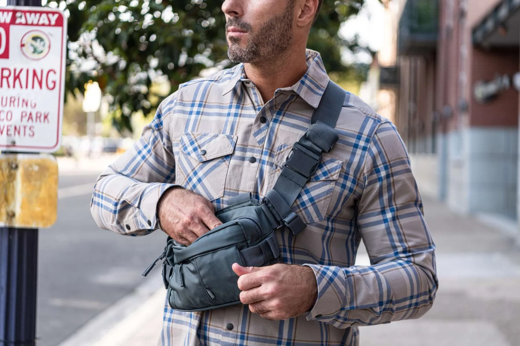กระเป๋าคาดอกผู้ชาย 5.11 LV6 2.0 Waist Pack 3L กระเป๋าจัดระเบียบ กะทัดรัด
