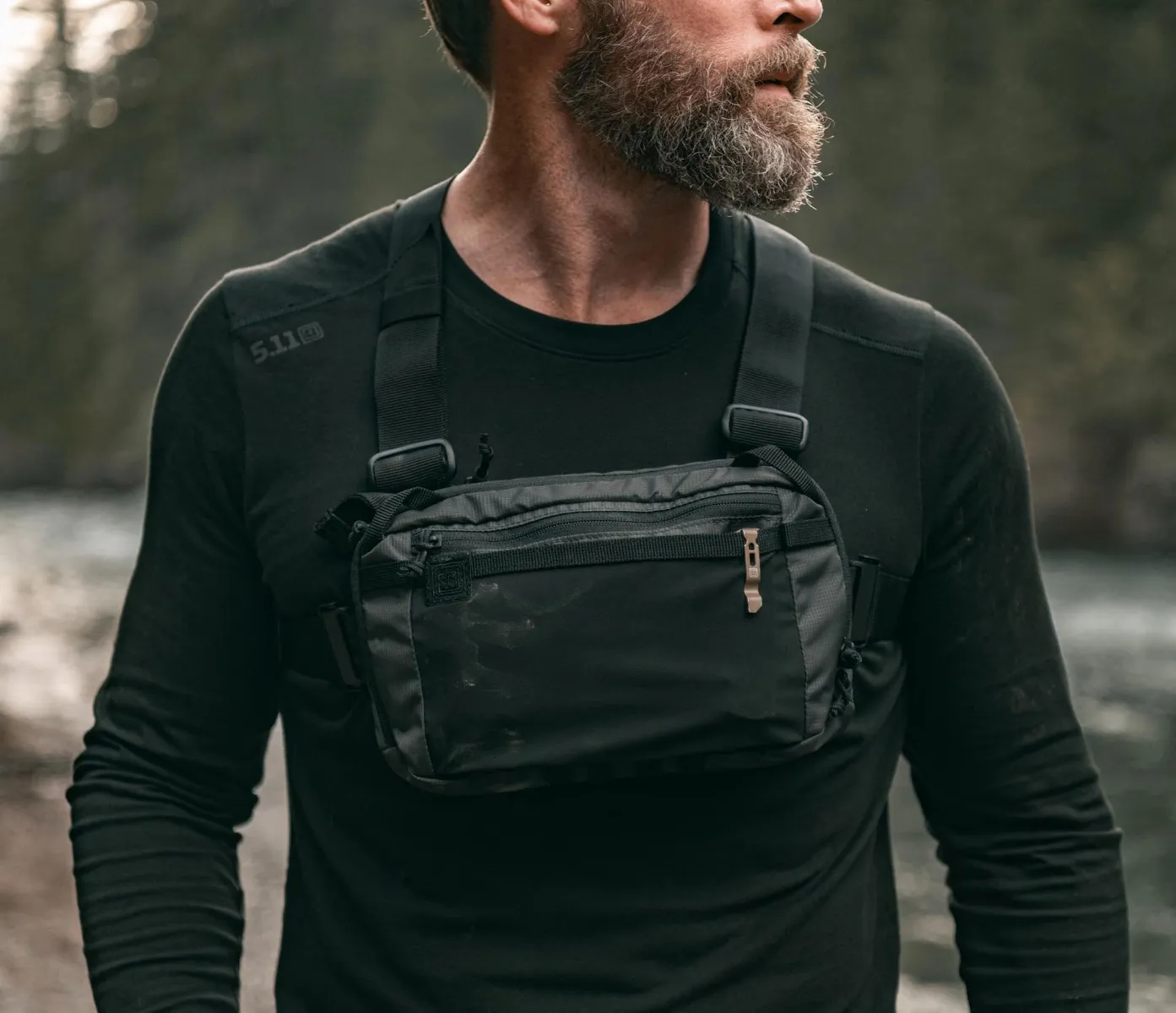 5.11 Skyweight Utility Chest Pack - back view