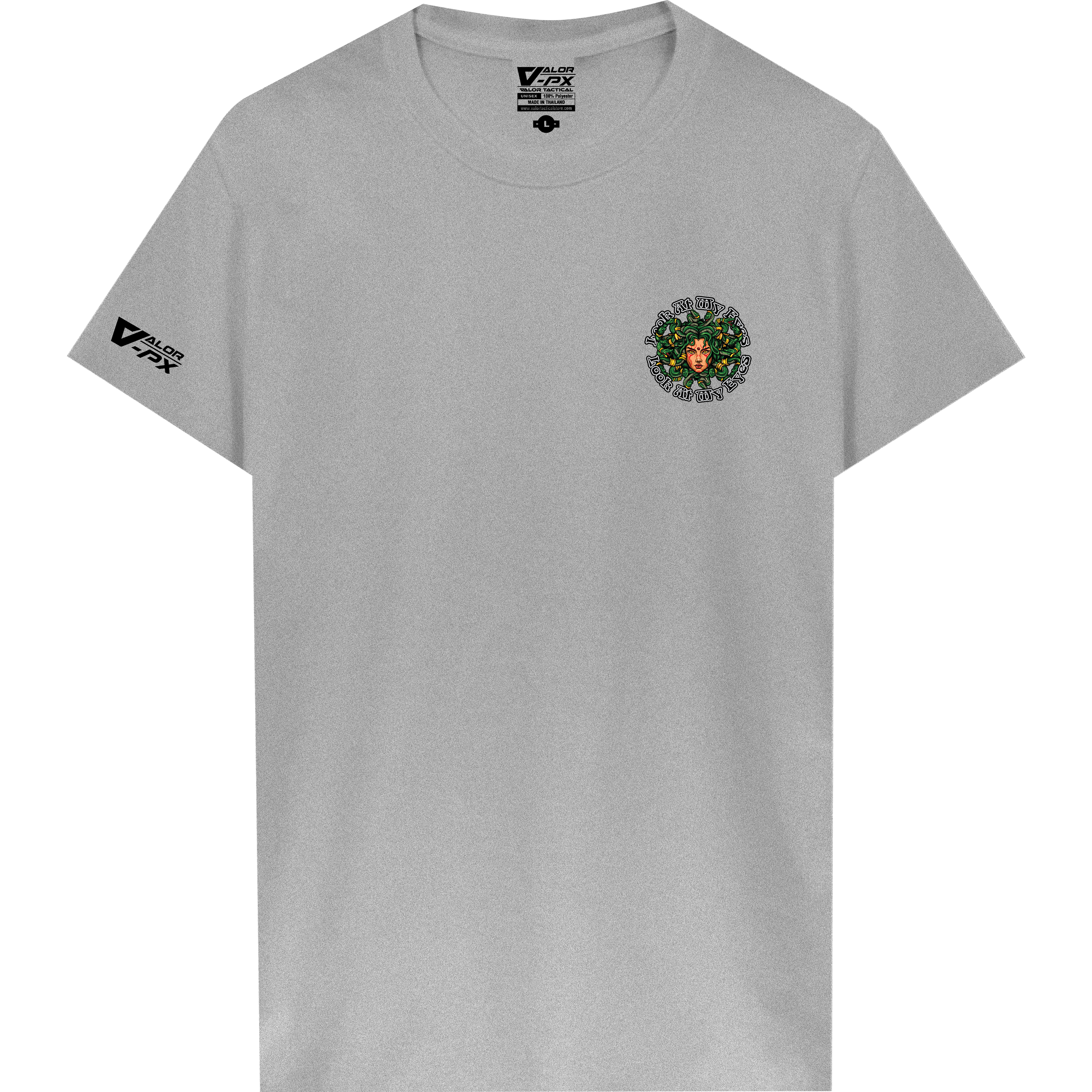 เสื้อยืดสกรีนลาย VALOR PX - Look at My Eyes T-Shirt เสื้อใส่เที่ยว ลายกราฟฟิค