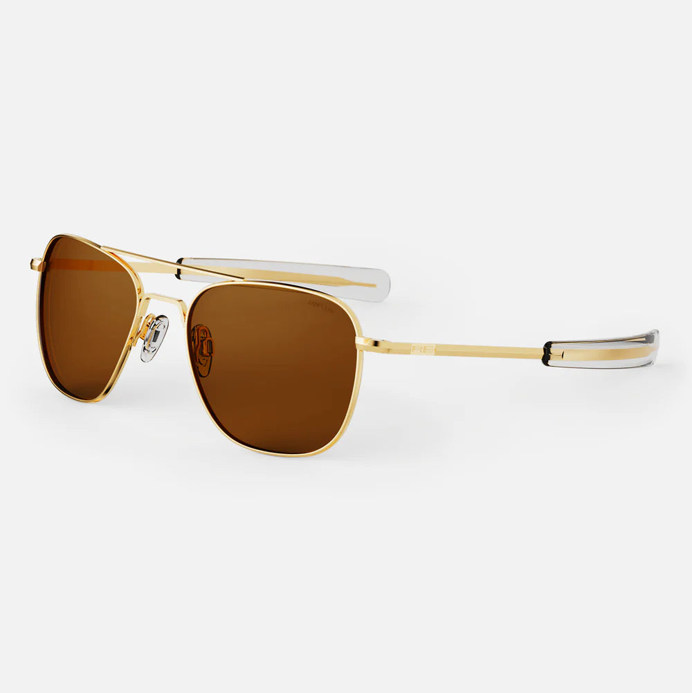 Randolph - Aviator 23k Gold & American Tan