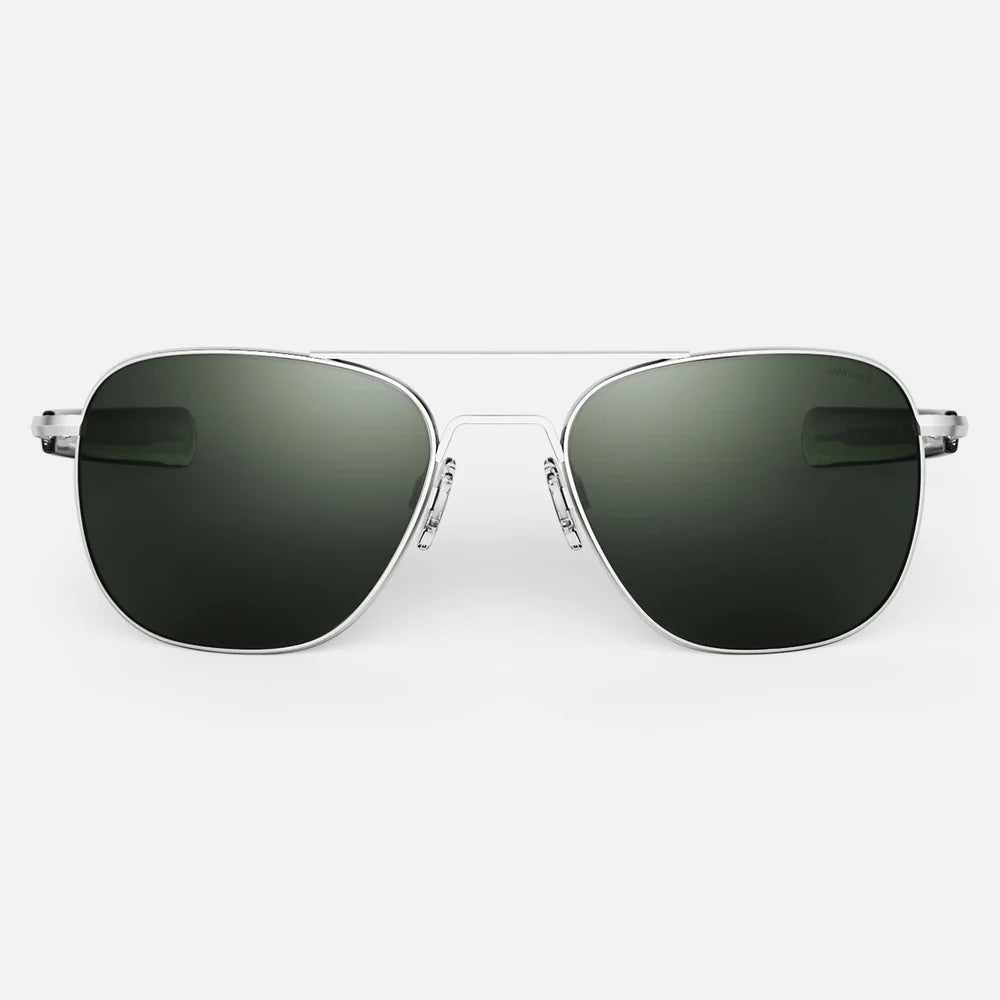 แบรนด์แว่นตา Randolph รุ่น Aviator Matte Chrome & AGX เท่ ดูดีไม่เหมือนใคร
