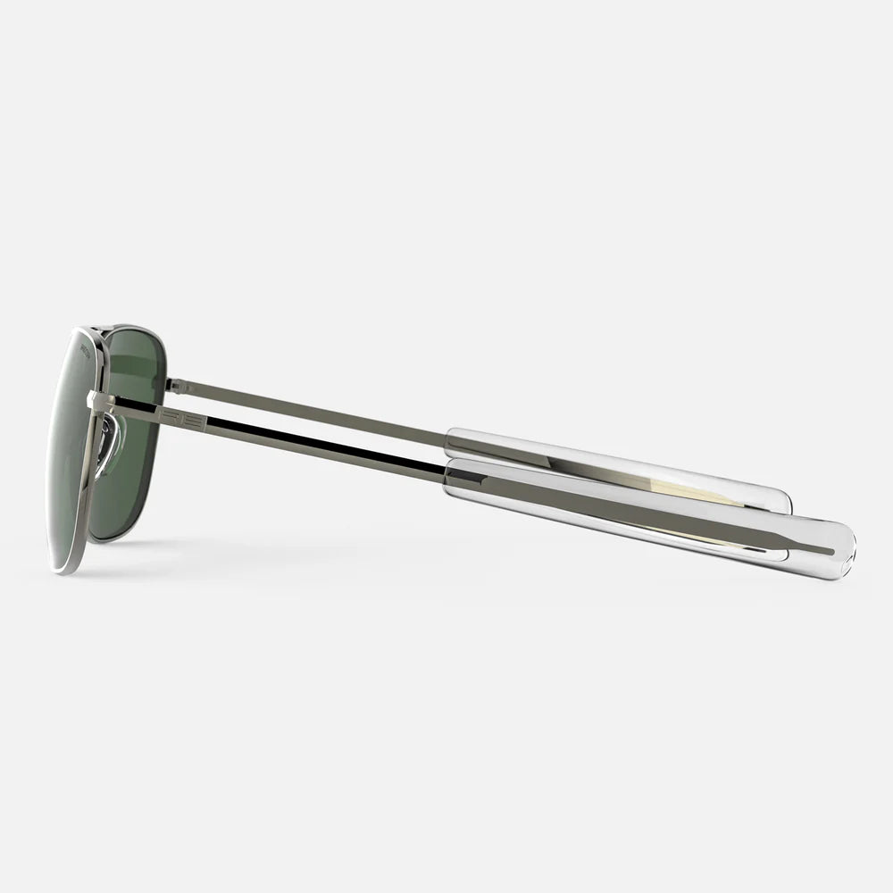 Randolph - Aviator Gunmetal & AGX แว่นตา เมื่อมองจากด้านข้าง