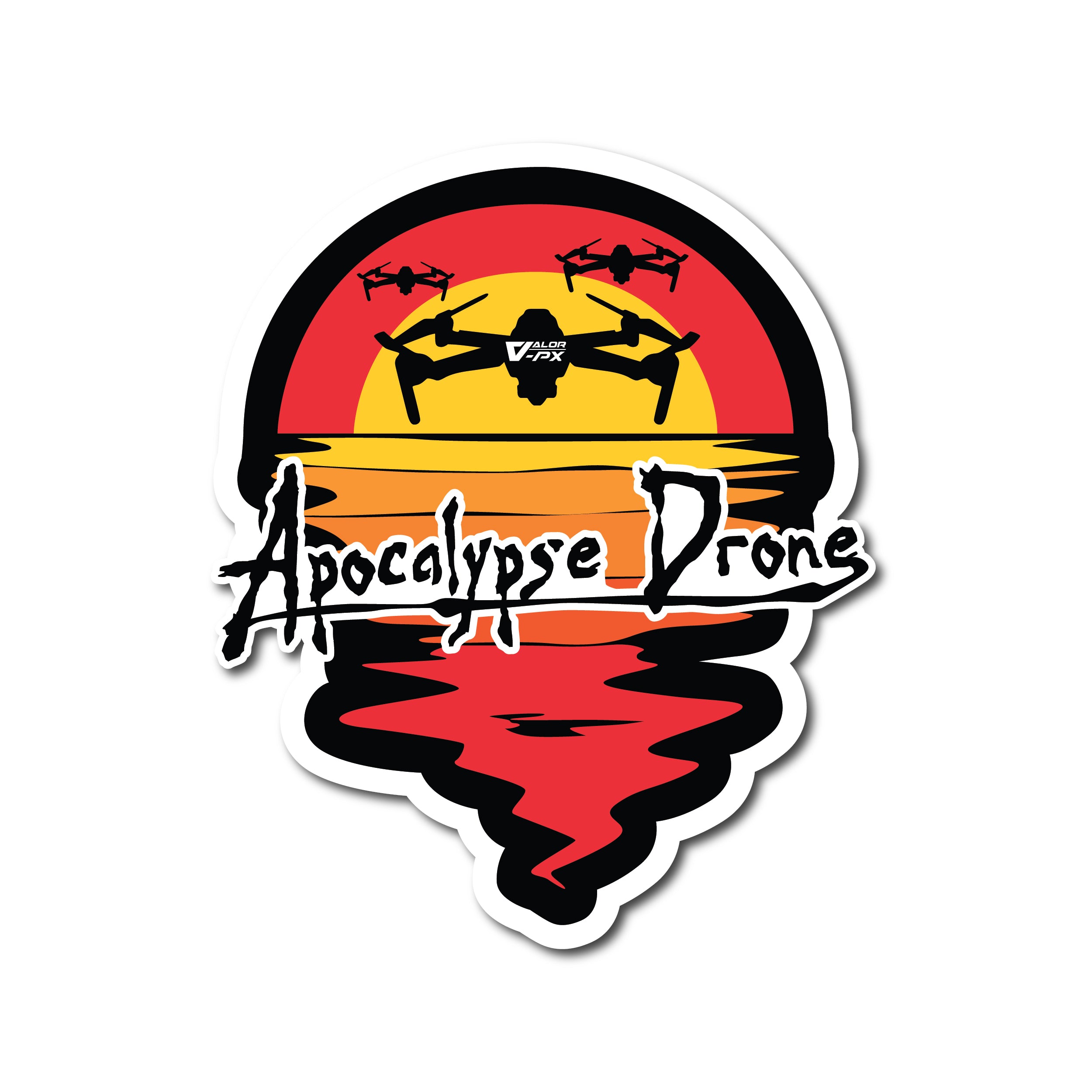 สติกเกอร์ VALOR PX - Tactical Stickers สติกเกอร์ลายกราฟฟิค พิเศษ