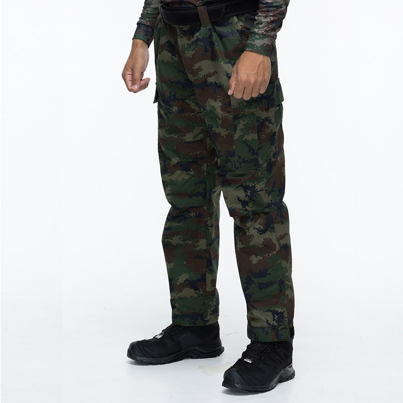 VALOR PX - NATIVE BDU Pants, camouflage training pants, Royal Thai Navy.