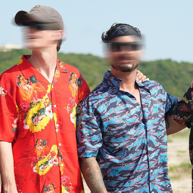 เสื้อฮาวาย VALOR PX - It's Time Hawaii Shirt เสื้อใส่เที่ยว