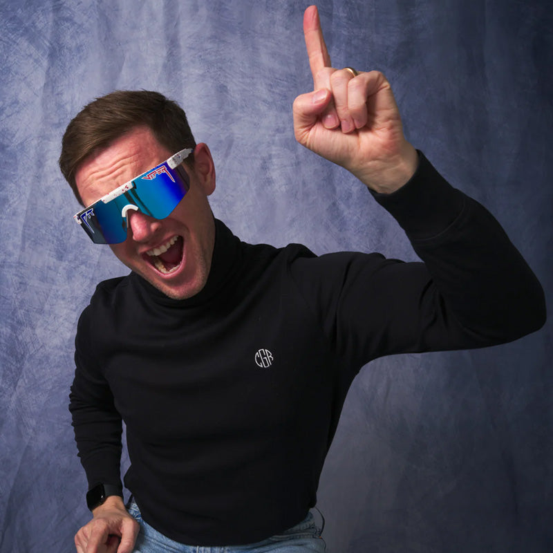 Pit Viper - The Merika Original, Z87+ Blue, Size Regular