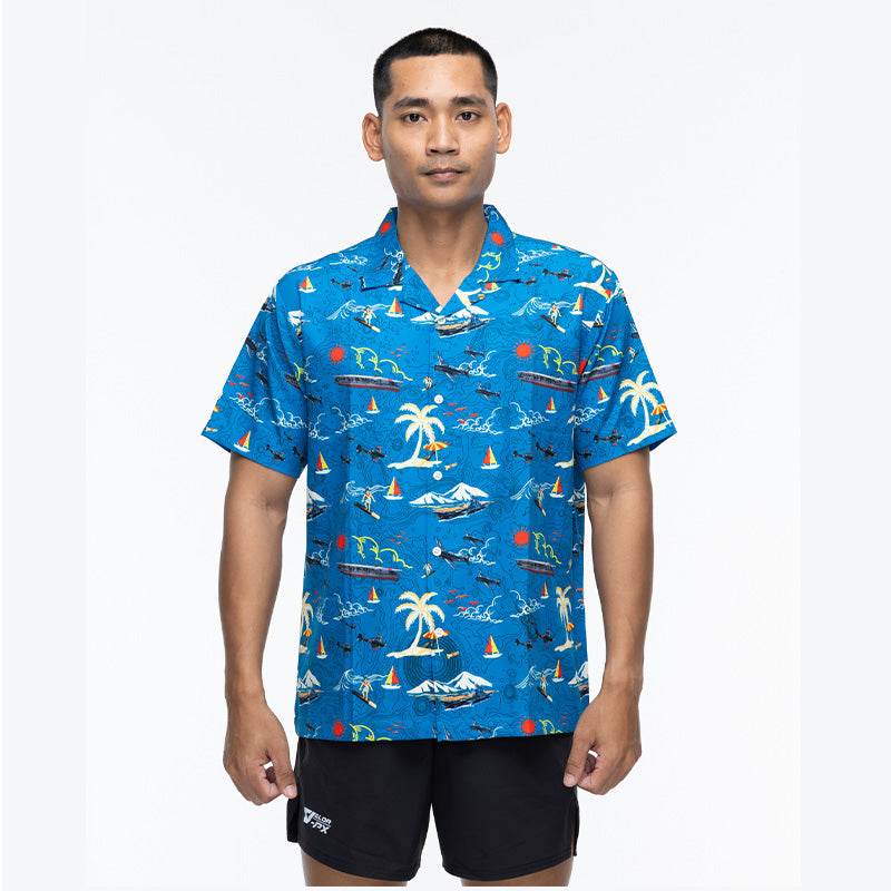 เสื้อฮาวาย VALOR PX - Midway Hawaii Shirts เสื้อใส่เที่ยว