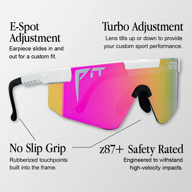 Pit Viper - The Miami Nights Original, Z87+ Pink, Size Regular