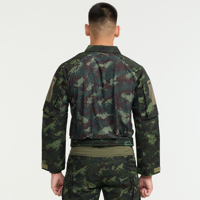 เสื้อทหาร Valor PX - Native Combat Shirt เสื้อคอมแบทลายพราง ทหารบก