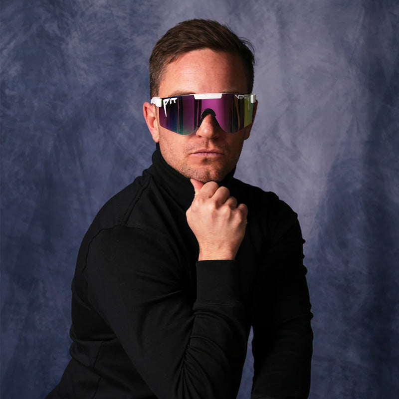 Pit Viper - The Miami Nights Original, HDPV Polarized Pink, Size Regular