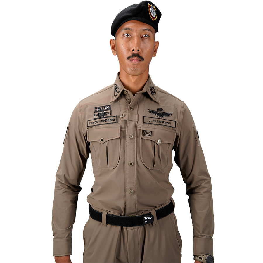 ชุดเครื่องแบบตำรวจสายตรวจ VALOR PX - Patrol Police Suit Uniform ครบชุด เสื้อ และ กางเกง