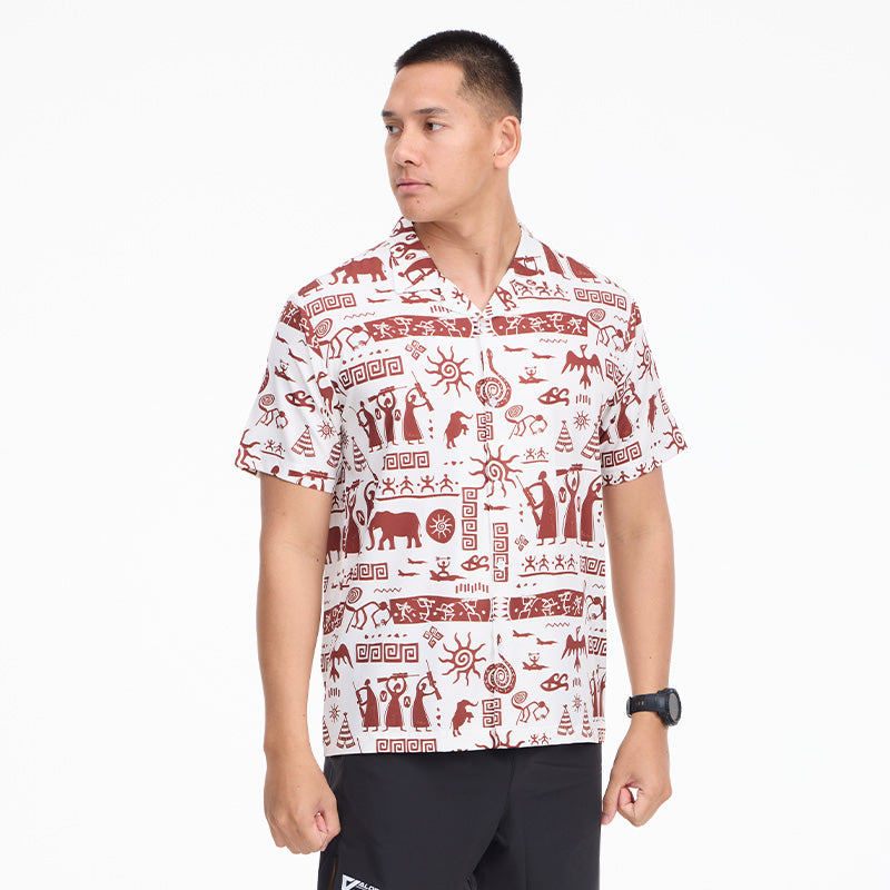 เสื้อฮาวาย VALOR PX - Tribe Tactical Hawaii Shirts เสื้อใส่เที่ยว