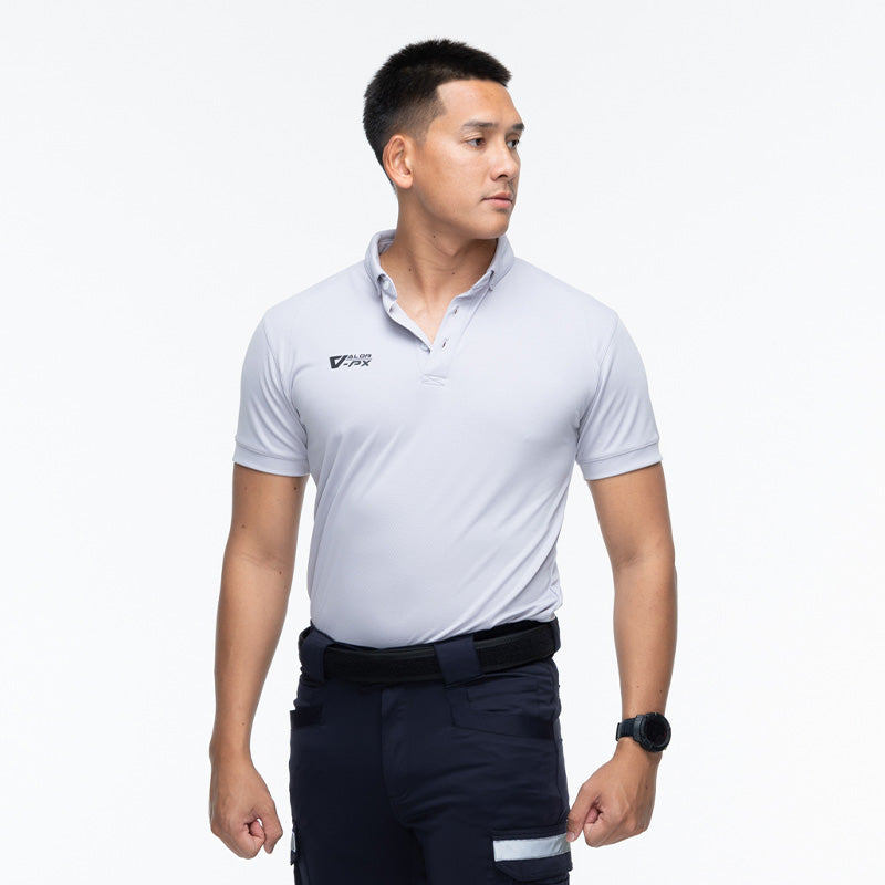 เสื้อโปโล VALOR PX - Proper Polo Shirts (Hiden 3D Screen Logo) เสื้อโปโลแขนสั้น ใส่สบาย