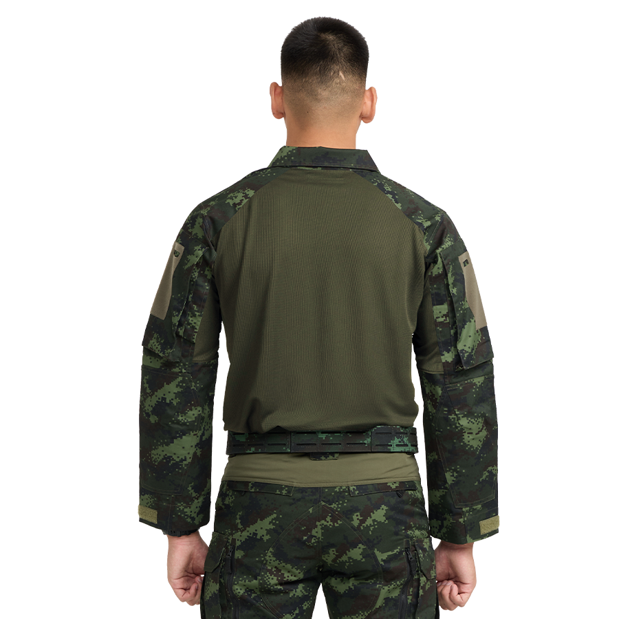 เสื้อทหาร Valor PX - Native Combat Shirt เสื้อคอมแบทลายพราง ทหารบก