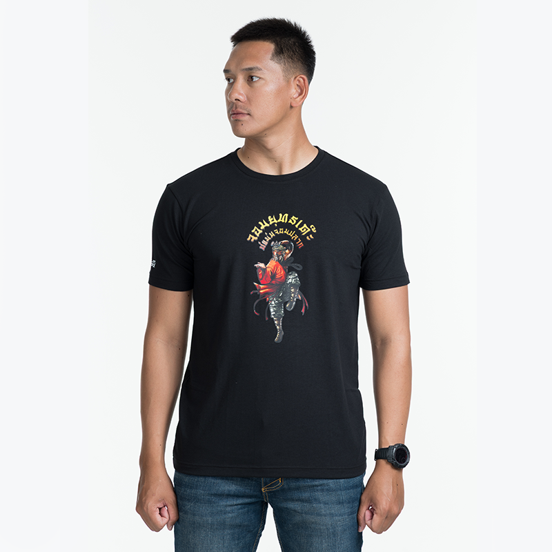 เสื้อยืดสกรีนลาย VALOR PX - จอมยุทธเด๊ะ บ่แม่นจอมปลวก T-Shirt เสื้อใส่เที่ยว ลายกราฟฟิค