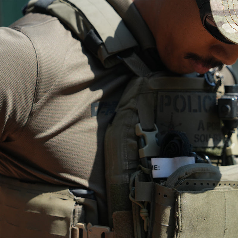 เสื้อโปโล VALOR PX - Proper Polo Shirts (Hiden 3D Screen Logo) เสื้อโปโลแขนสั้น ใส่สบาย