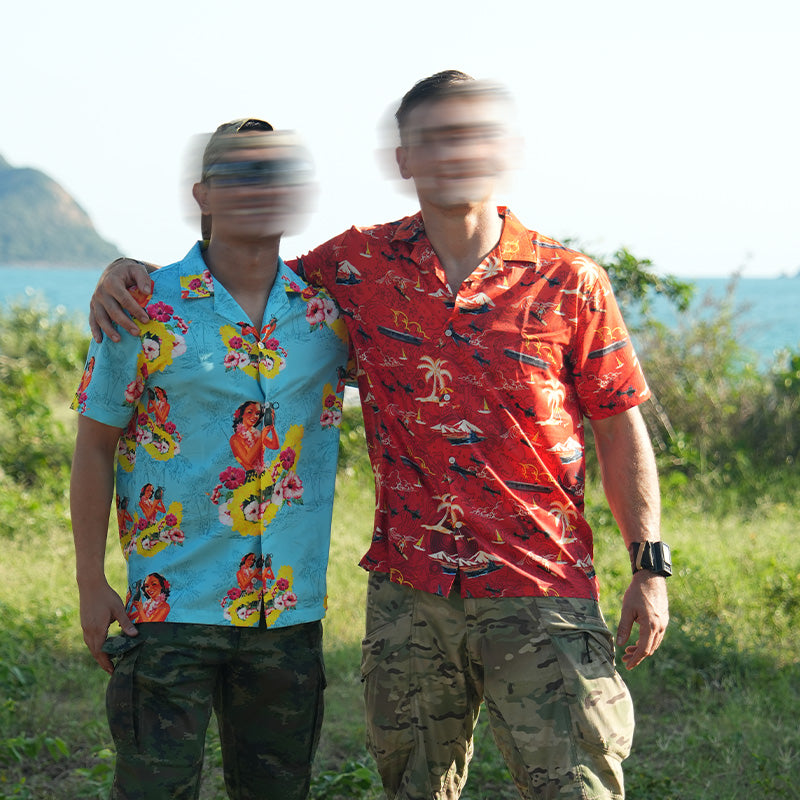 เสื้อฮาวาย VALOR PX - Midway Hawaii Shirts เสื้อใส่เที่ยว