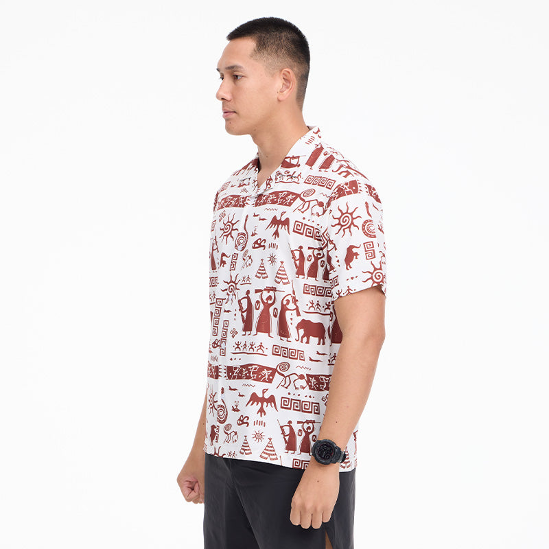 เสื้อฮาวาย VALOR PX - Tribe Tactical Hawaii Shirts เสื้อใส่เที่ยว