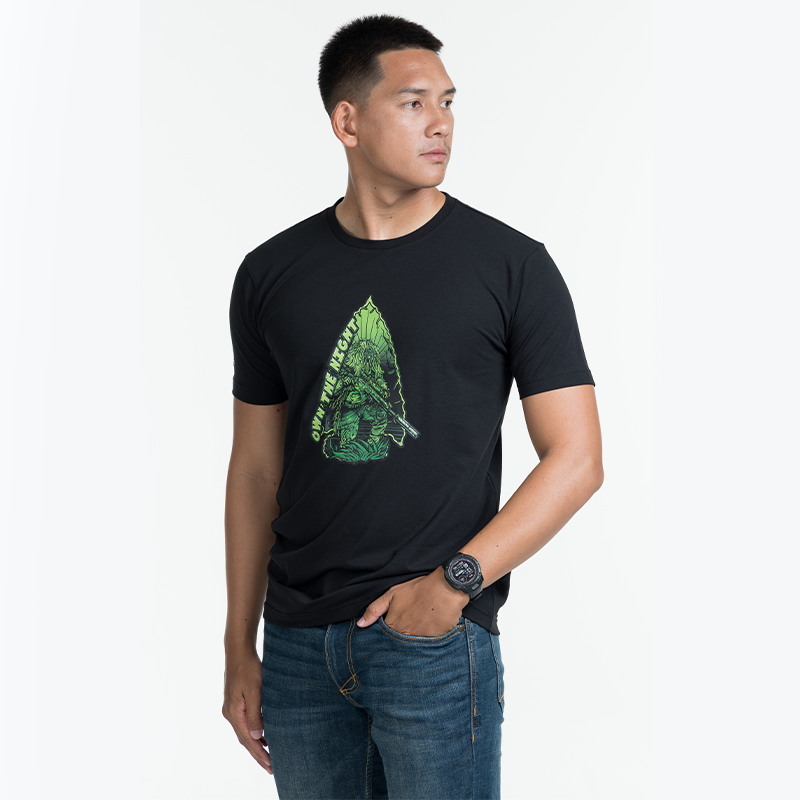 เสื้อยืดสกรีนลาย VALOR PX - OWN THE NIGHT T-Shirt เสื้อใส่เที่ยว ลายกราฟฟิค