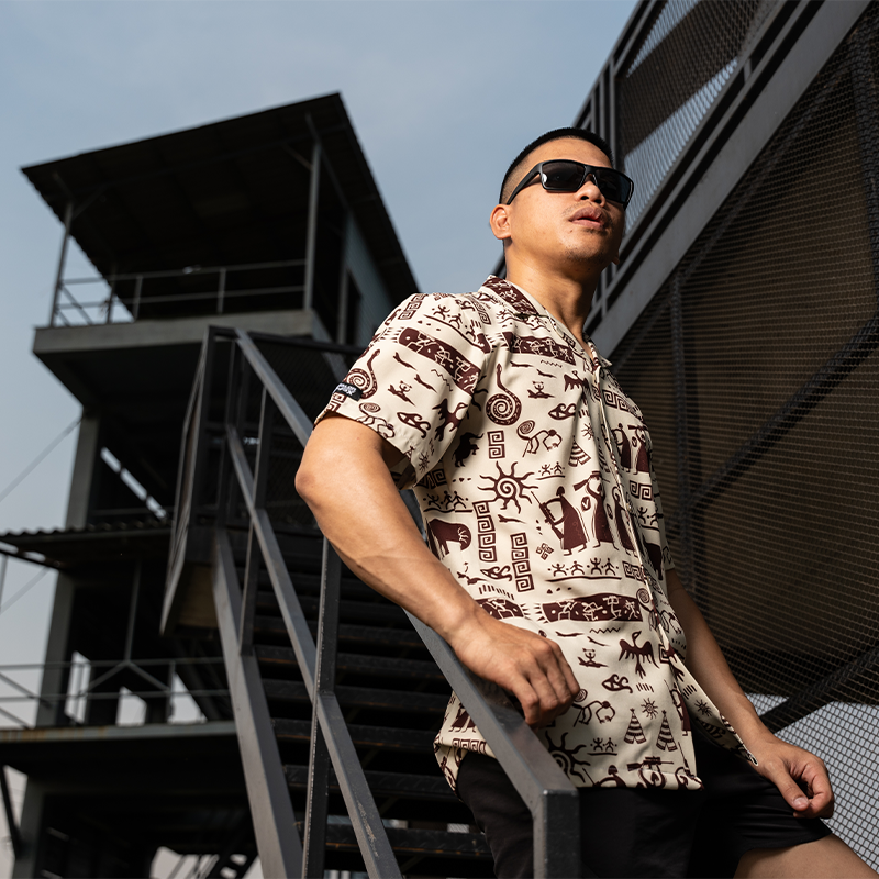 เสื้อฮาวาย VALOR PX - Tribe Tactical Hawaii Shirts