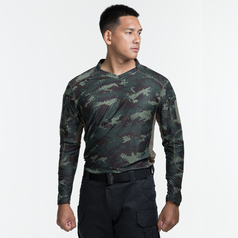 เสื้อลายทหาร VALOR PX - Standard Operation Shirt, SOS Gen2 เสื้อปฏิบัติการ แขนยาว คอวี