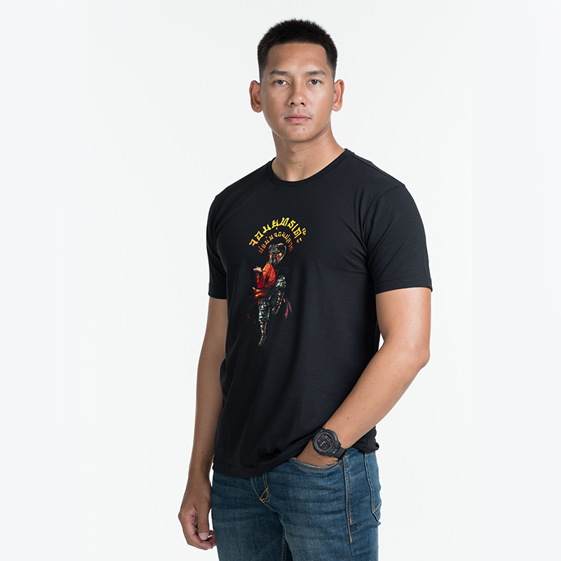 เสื้อยืดสกรีนลาย VALOR PX - จอมยุทธเด๊ะ บ่แม่นจอมปลวก T-Shirt เสื้อใส่เที่ยว ลายกราฟฟิค