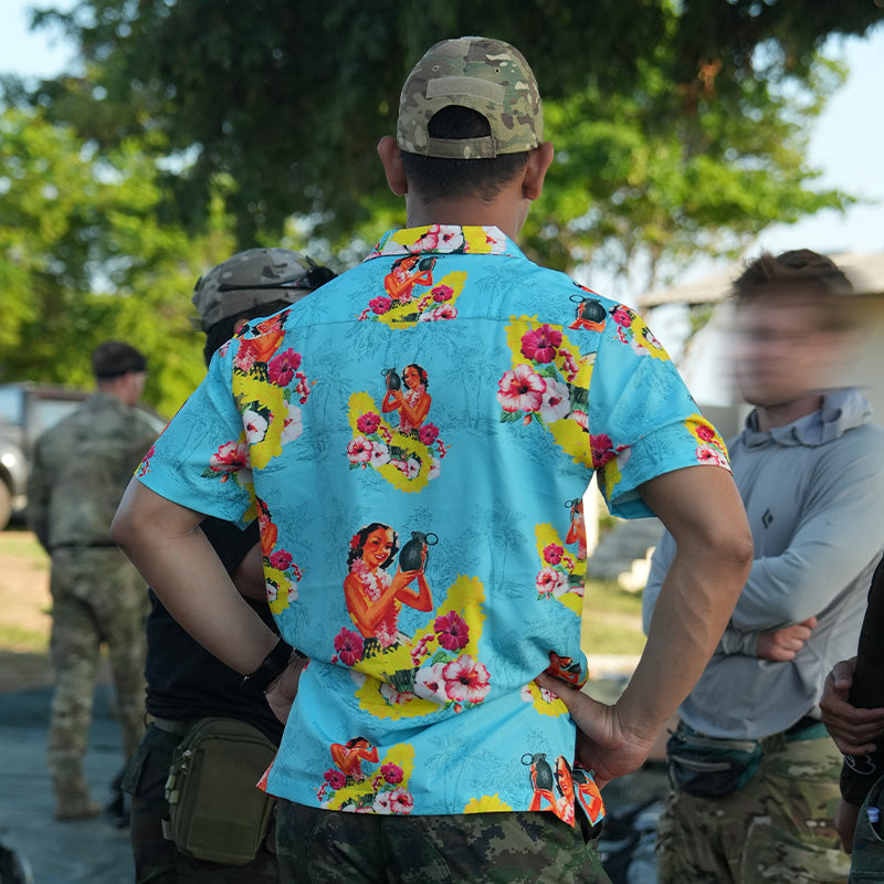 เสื้อฮาวาย VALOR PX - Girl Bomb Hawaii Shirts