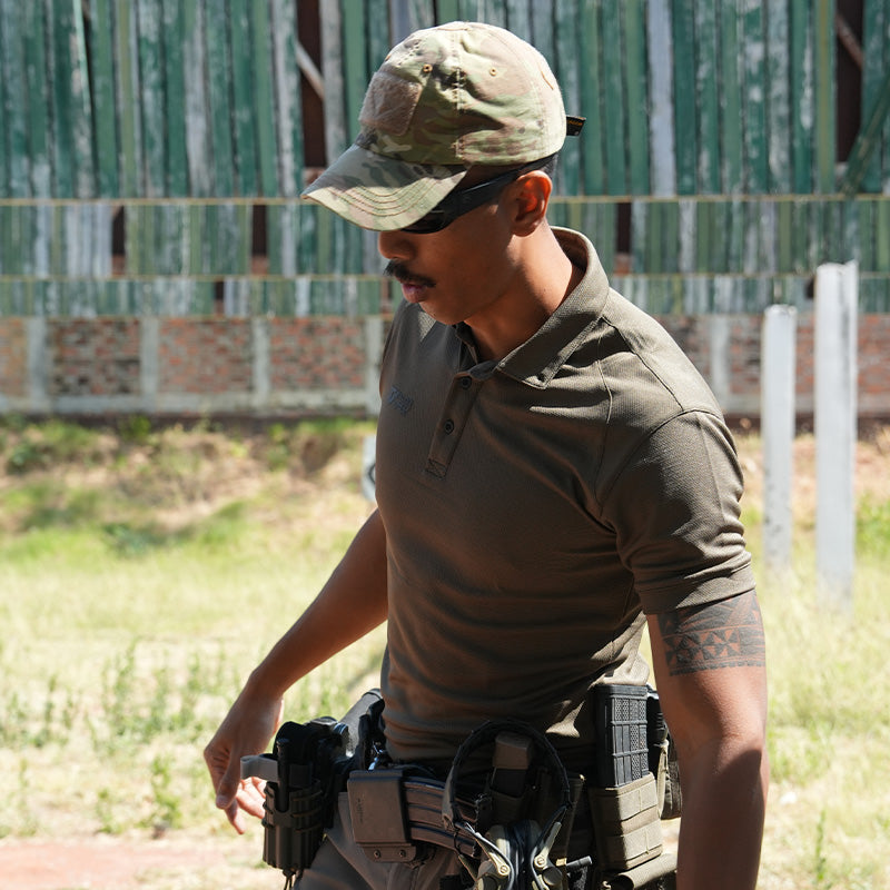 เสื้อโปโล VALOR PX - Proper Polo Shirts (Hiden 3D Screen Logo) เสื้อโปโลแขนสั้น ใส่สบาย