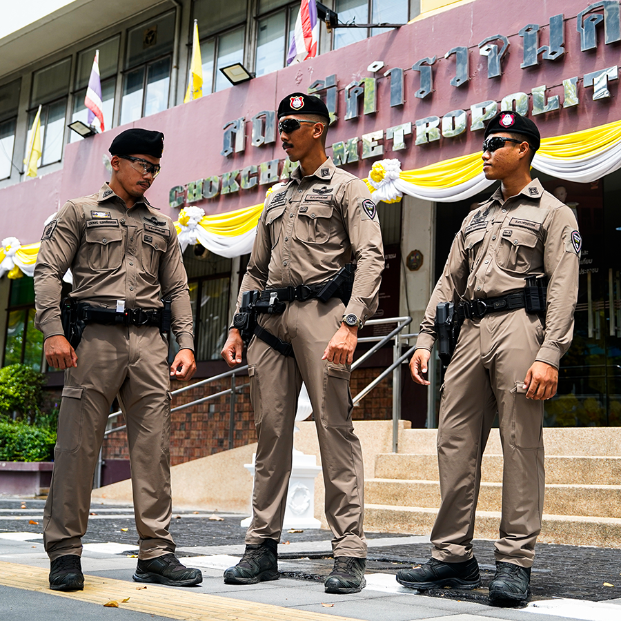 ชุดเครื่องแบบตำรวจสายตรวจ VALOR PX - Patrol Police Suit Uniform ครบชุด เสื้อ และ กางเกง