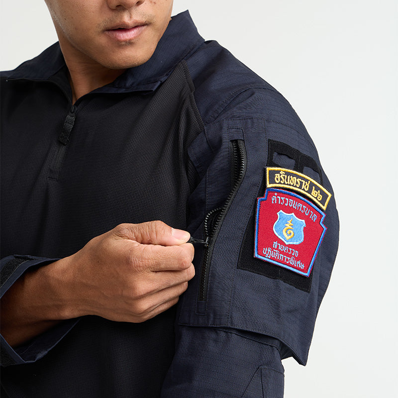 เสื้อทหาร Valor PX - Native Combat Shirt เสื้อคอมแบท ตำรวจนครบาล