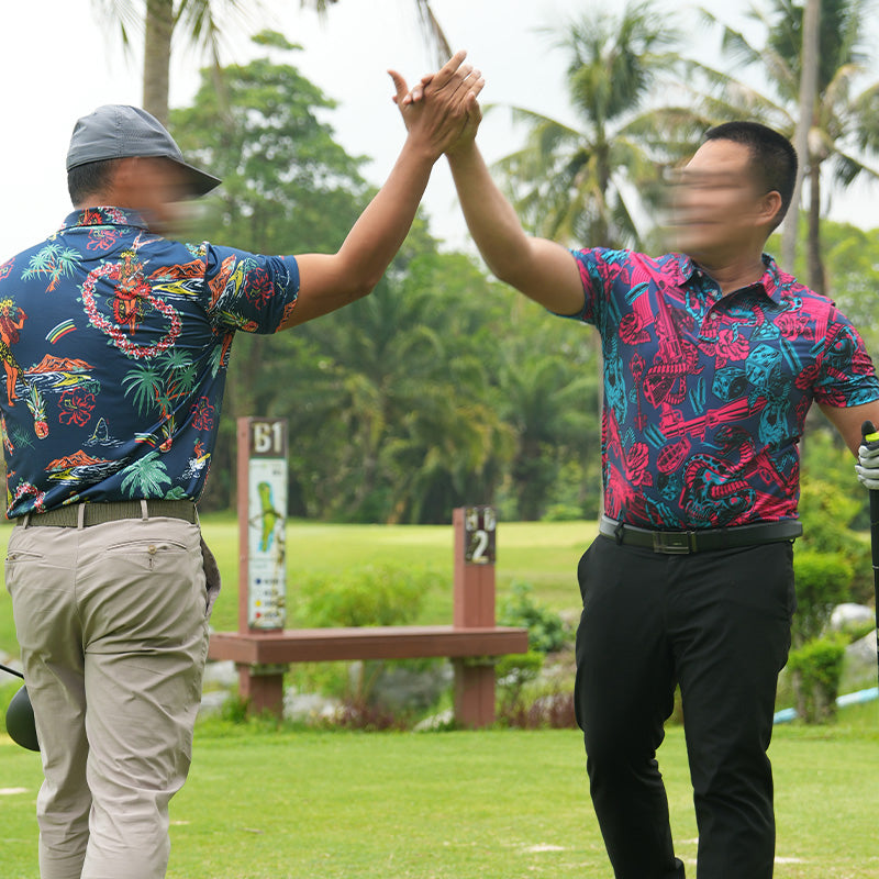 เสื้อฮาวาย VALOR PX - Venom Royale Polo Hawaii Shirt เสื้อใส่เที่ยว