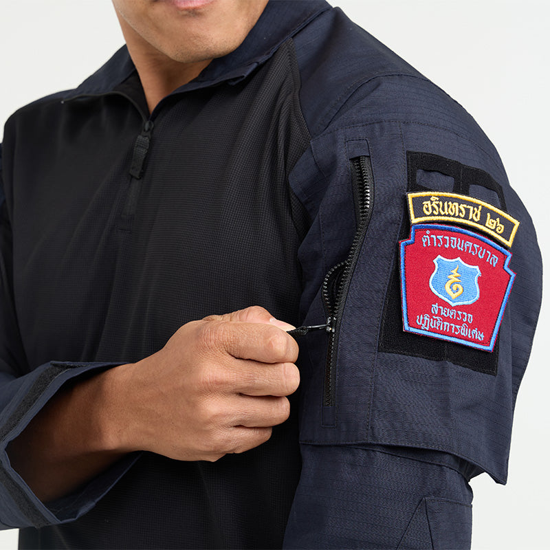 เสื้อทหาร Valor PX - Native Combat Shirt เสื้อคอมแบท ตำรวจนครบาล