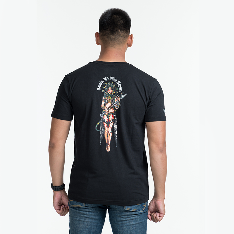 เสื้อยืดสกรีนลาย VALOR PX - Look at My Eyes T-Shirt เสื้อใส่เที่ยว ลายกราฟฟิค