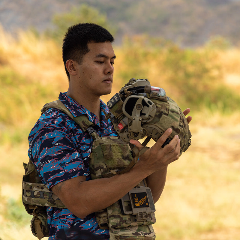 เสื้อฮาวาย VALOR PX - It's Time Hawaii Shirt เสื้อใส่เที่ยว