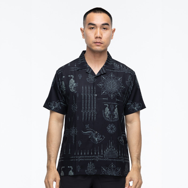 เสื้อโปโล VALOR PX - Kongkapan Hawaii Shirts เสื้อใส่เที่ยว ลายเชิ้ตลายกราฟฟิค