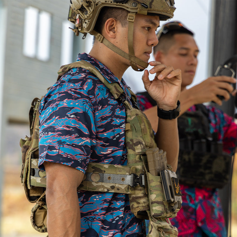 เสื้อฮาวาย VALOR PX - It's Time Hawaii Shirt