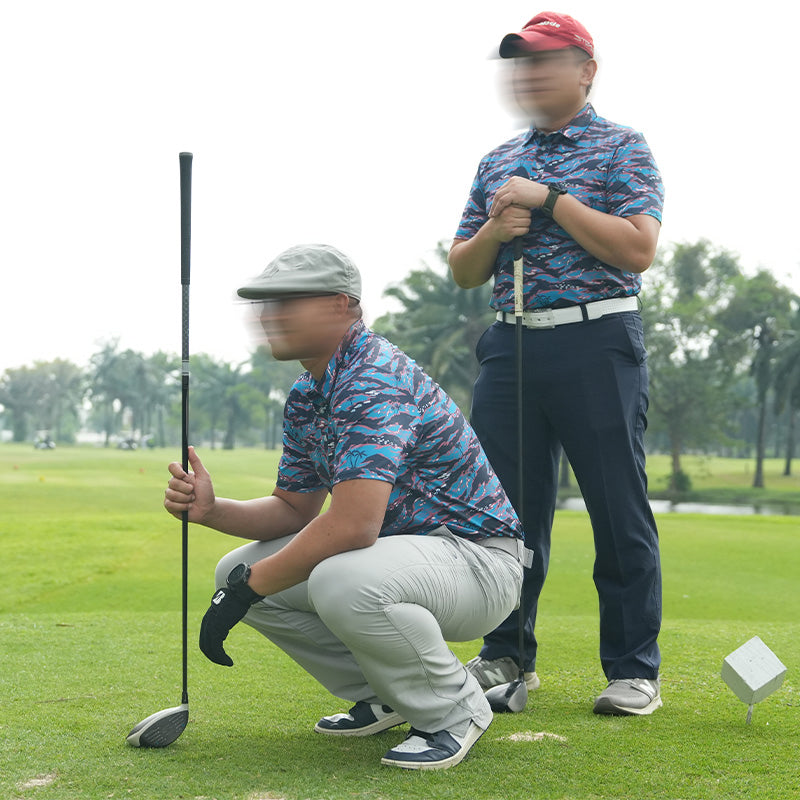 เสื้อฮาวาย VALOR PX - It's Time Polo Hawaii Shirt เสื้อใส่เที่ยว