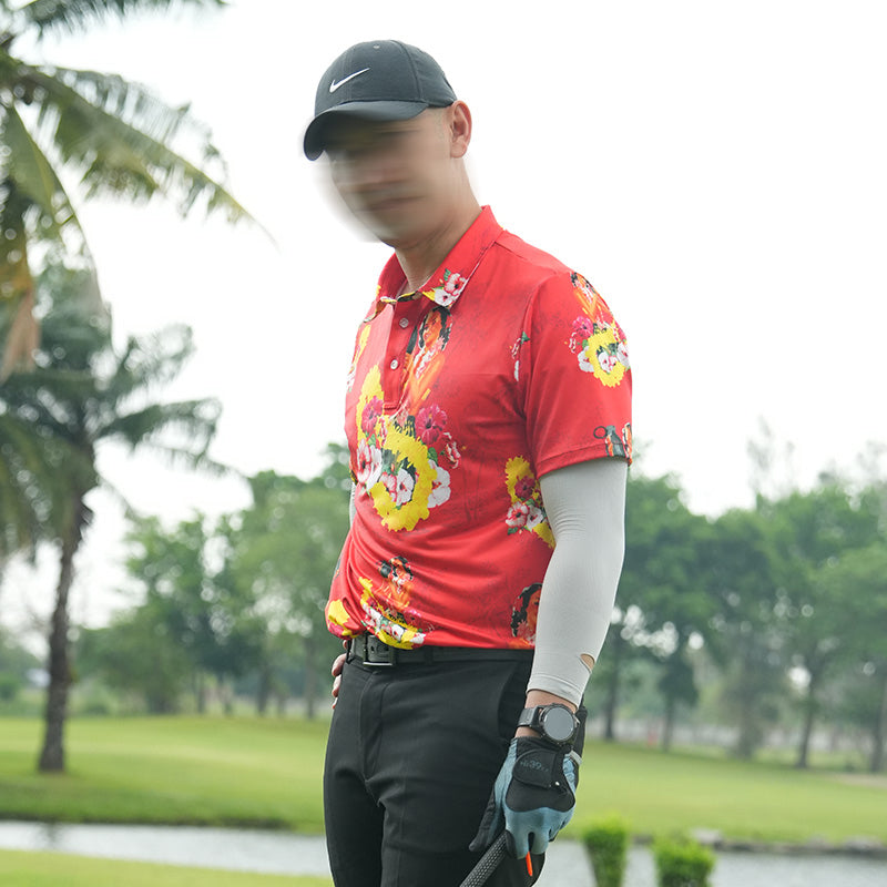 เสื้อฮาวาย VALOR PX - Girl Bomb Polo Hawaii Shirts เสื้อใส่เที่ยว