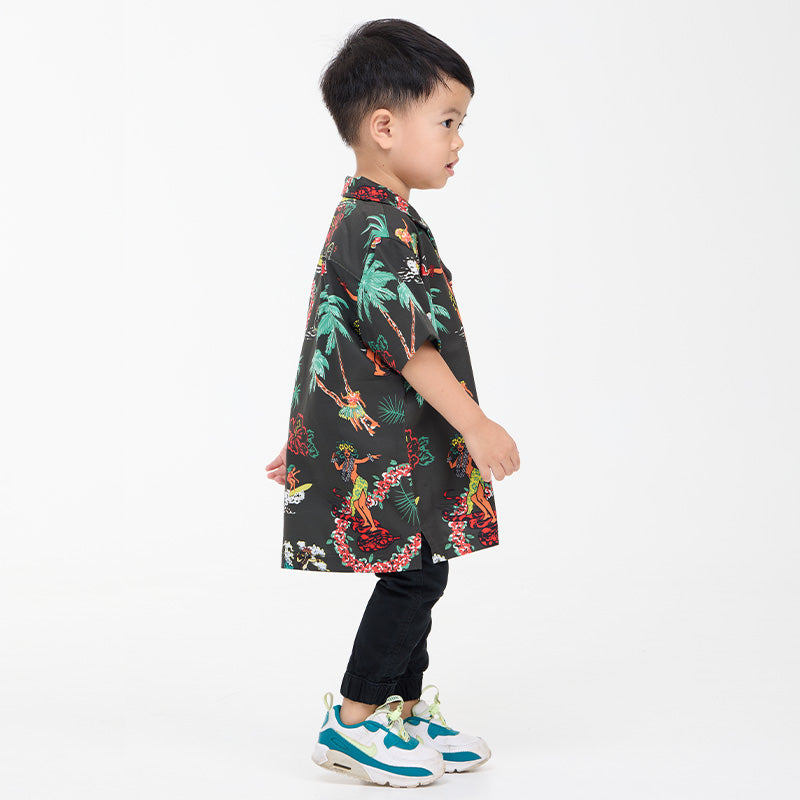 เสื้อฮาวายเด็ก VALOR PX - Aloha Vibe Kids Hawaii Shirt