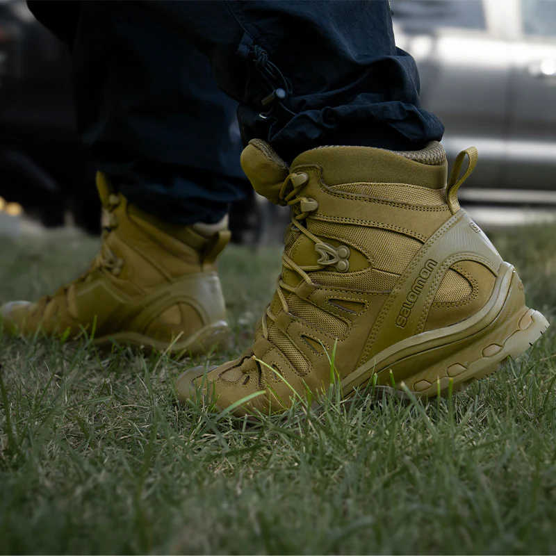 รองเท้าเดินป่า กันน้ำ หุ้มข้อ Salomon Quest Prime Forces GTX EN