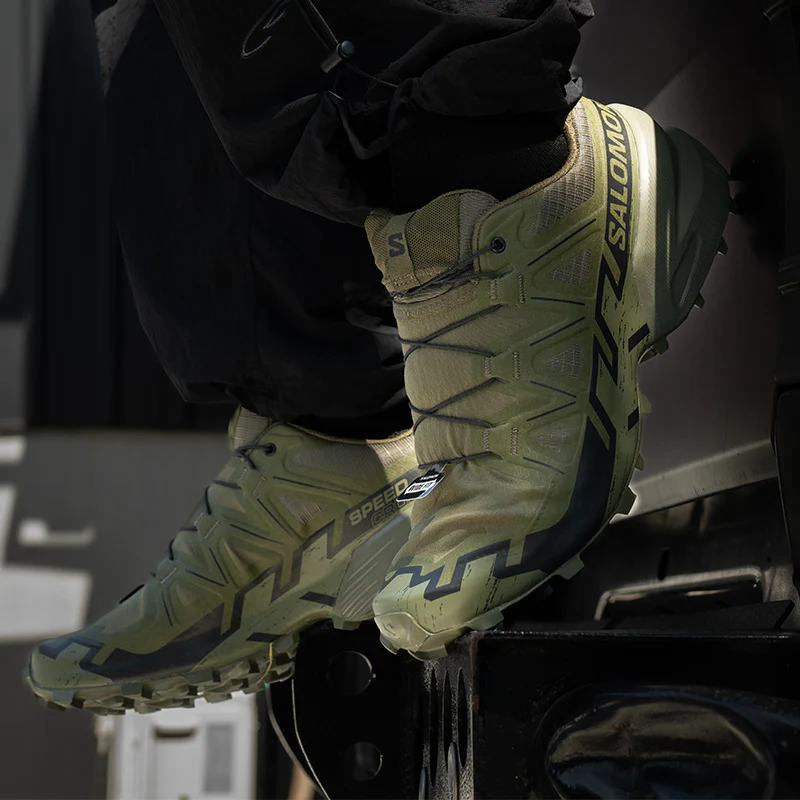 รองเท้าวิ่งเทรล Salomon Speedcross 6 สำหรับฝึกซ้อม น้ำหนักเบา