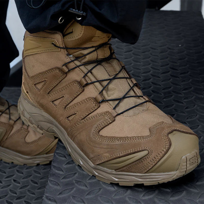 รองเท้าเดินป่า หุ้มข้อ กันน้ำ Salomon XA Forces Mid GTX EN