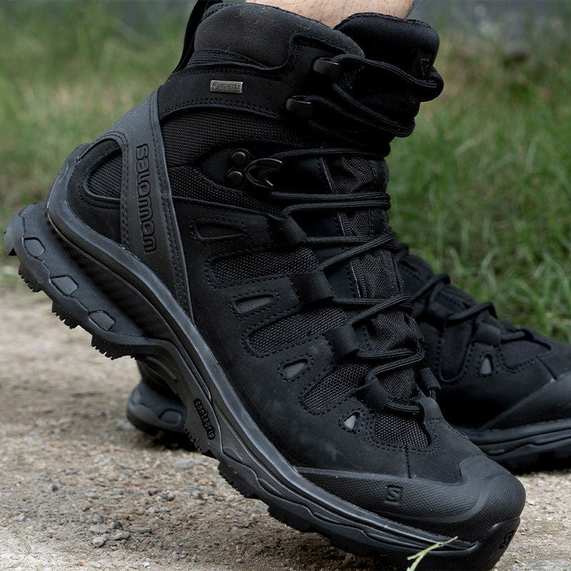 รองเท้าเดินป่า หุ้มข้อ กันน้ำ Salomon Quest 4D GTX Forces 2 EN