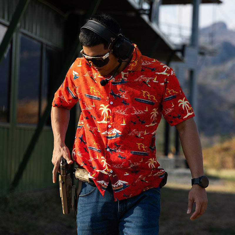 เสื้อฮาวาย VALOR PX - Midway Hawaii Shirts เสื้อใส่เที่ยว