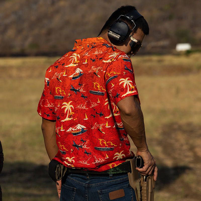 เสื้อฮาวาย VALOR PX - Midway Hawaii Shirts เสื้อใส่เที่ยว