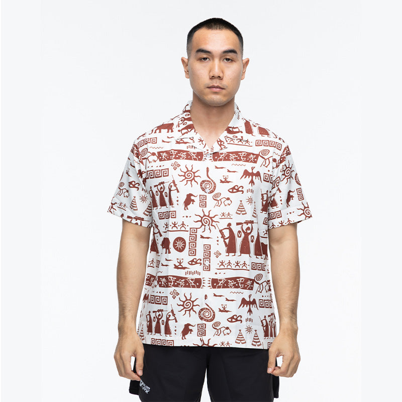 เสื้อฮาวาย VALOR PX - Tribe Tactical Hawaii Shirts เสื้อใส่เที่ยว