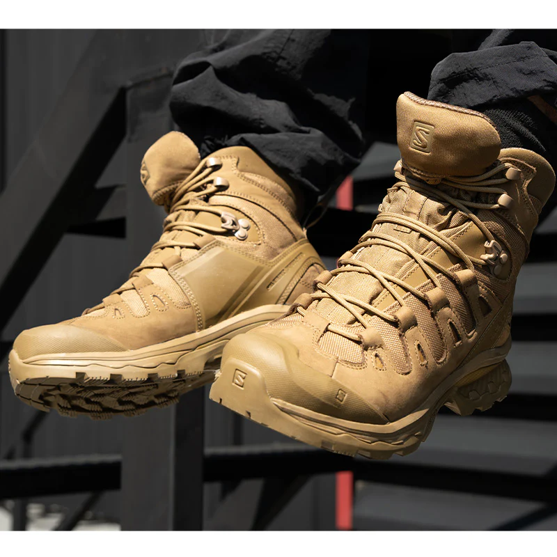 รองเท้าเดินป่า กันน้ำ หุ้มข้อ Salomon Quest Prime Forces GTX EN